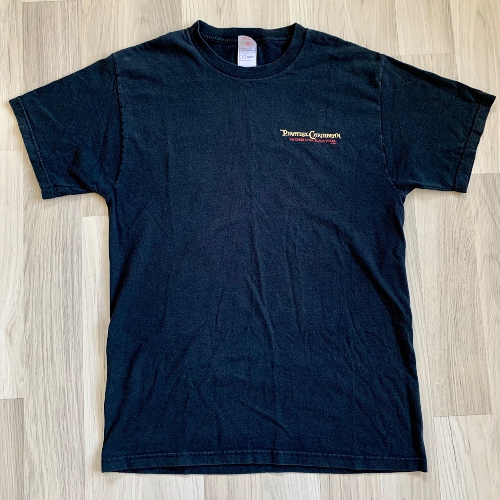 Vtg Disney Pirates Of The Caribbean Promo T-Shirt